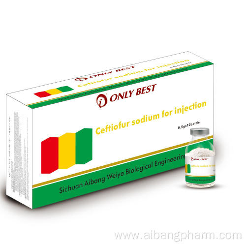 Veterinary Ceftiofur Sodium for Injection